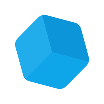 3D cube representing technology and innovation